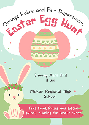 Easter Egg Hunt flyer