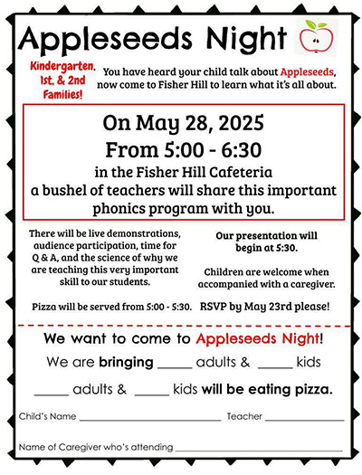 Appleseeds Night Flyer