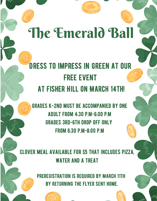 Emerald Ball Flyer